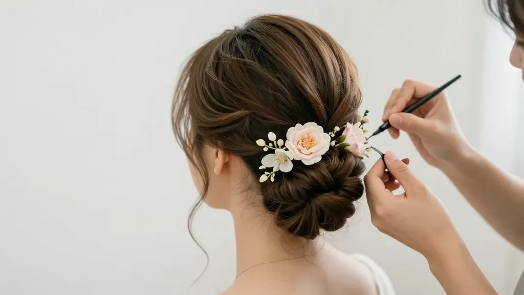 Brautfrisuren und festliches Styling